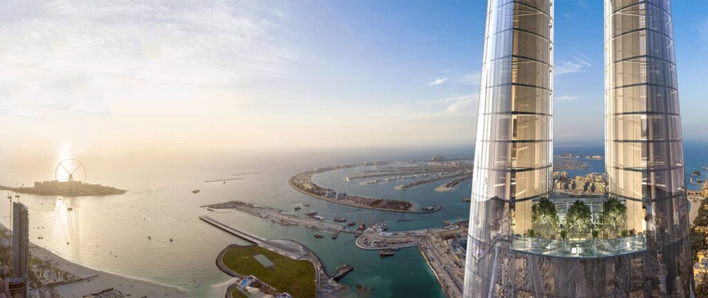 Reaching New Heights: Ciel Tower, The World's Tallest Hotel, Set to Open in Dubai Marina in 2025