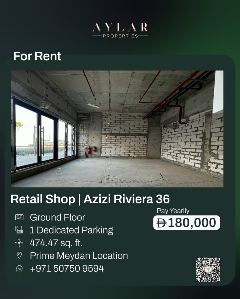 Retail Shop - Azizi Riviera 36