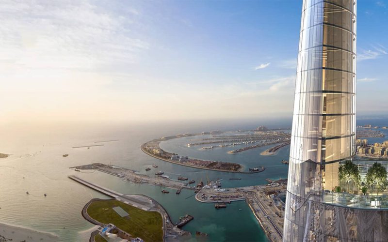 Reaching New Heights: Ciel Tower, The World's Tallest Hotel, Set to Open in Dubai Marina in 2025